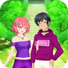 Vestir casal de anime